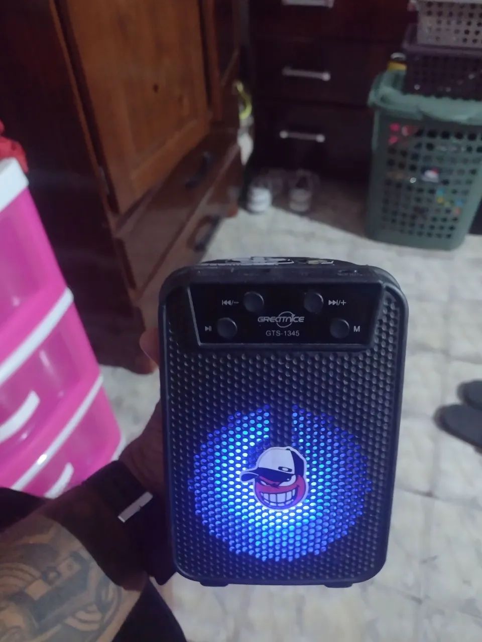 Caixinha de Som Bluetooth Funcionando Perfeitamente. - Foto 2