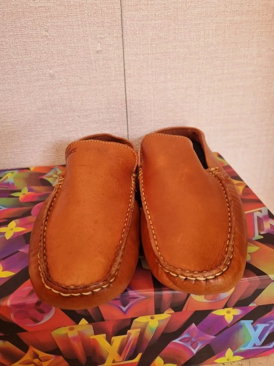 mule lacoste couro marrom 38 - Foto 4