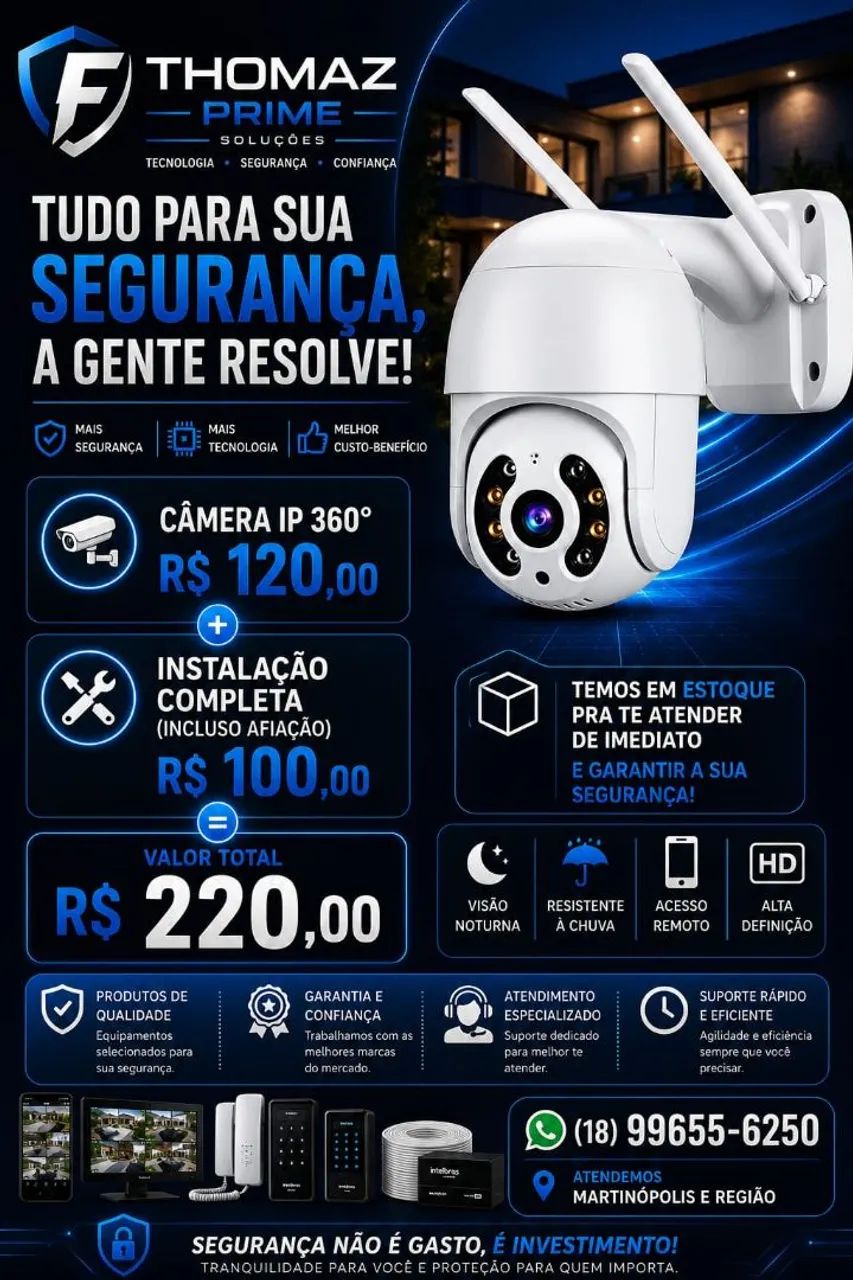 Instalação de Câmeras de segurança  - Foto 2