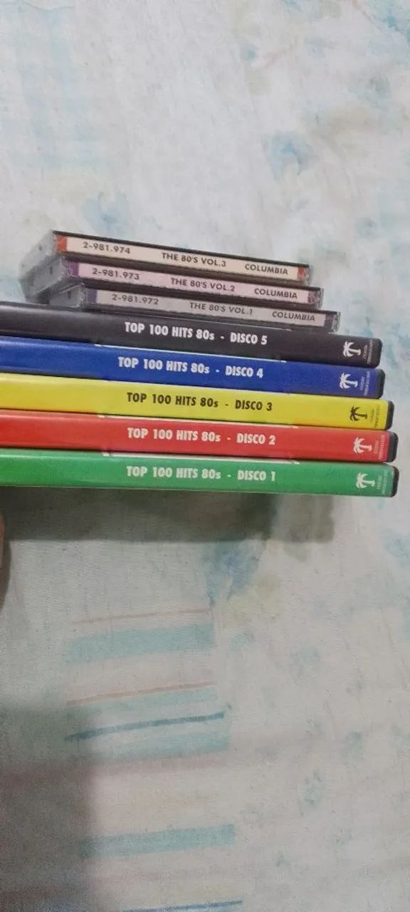 Coleção de cds e dvds anos 80 pop internacional  - Foto 4