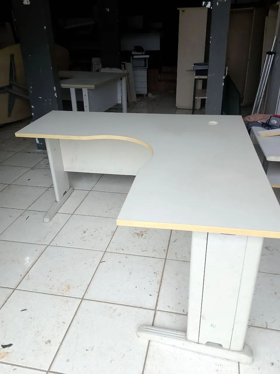 Mesa L grátis escrivaninha  - Foto 4