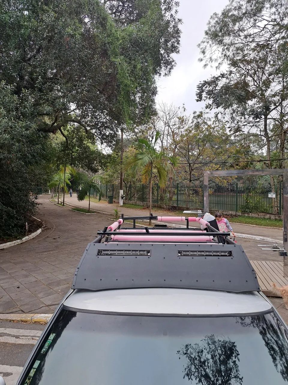 Rack para teto Chevrolet Blazer 4,3 com 5 Barras de LED 