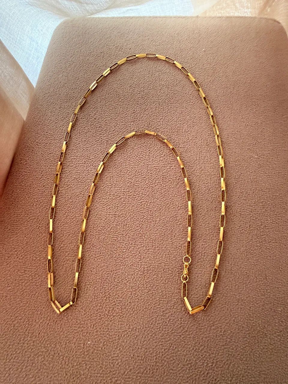 Cordão de ouro 18K Maciço 