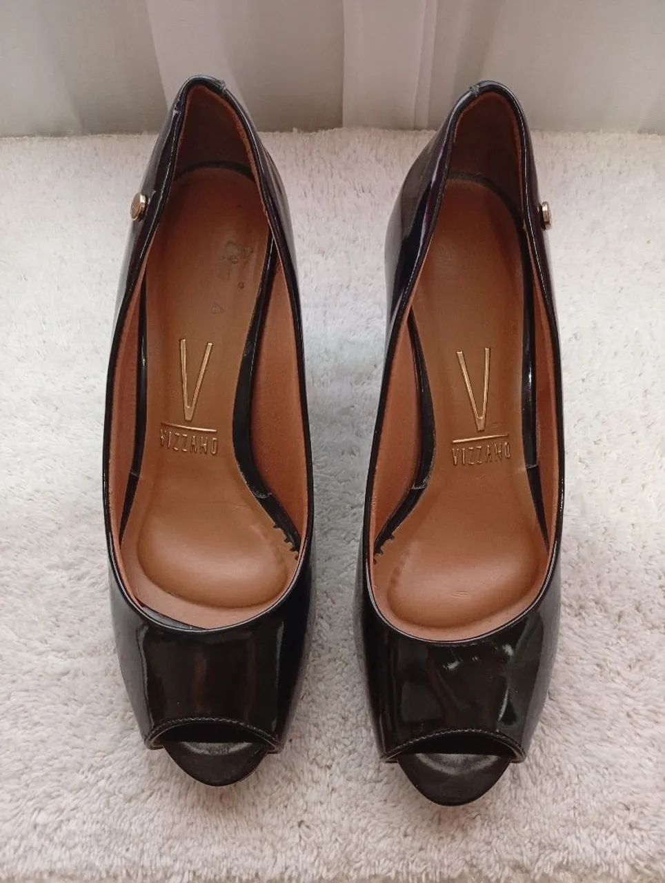 Sapato Peep-toe Vizzano 39  - Foto 2