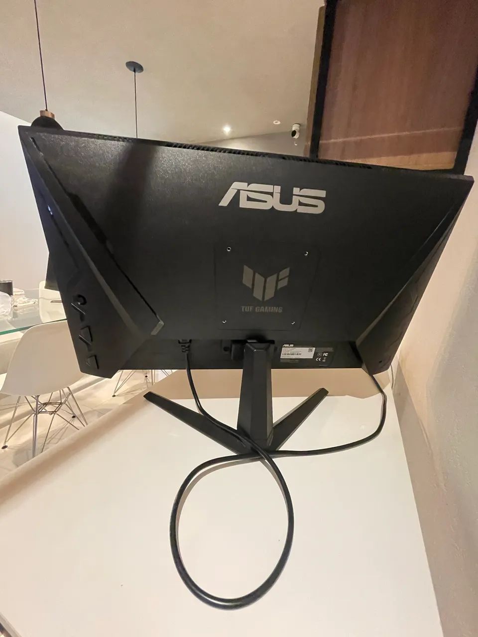 Vendo 2 Monitores Gamer Asus 25 e 24 polegadas + Suporte Articulado duplo pra monitor - Foto 4