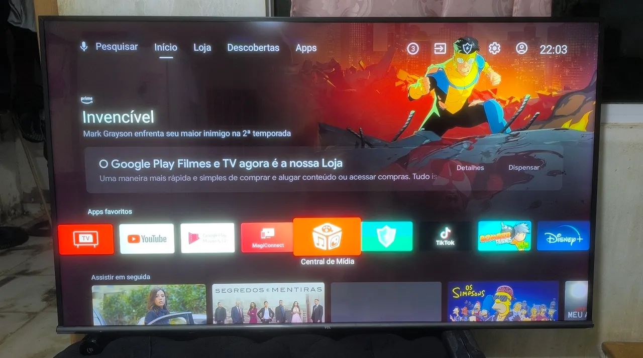 Smart tv TCL 65 polegadas 4k Android  - Foto 2