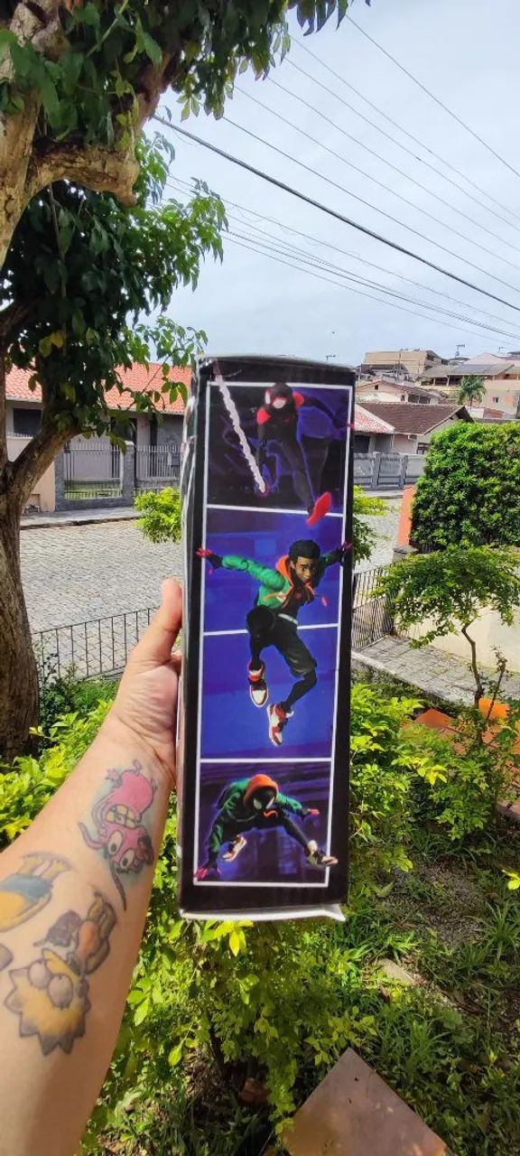 BONECO / ACTION FIGURE MILES MORALES ARANHAVERSO - Foto 2