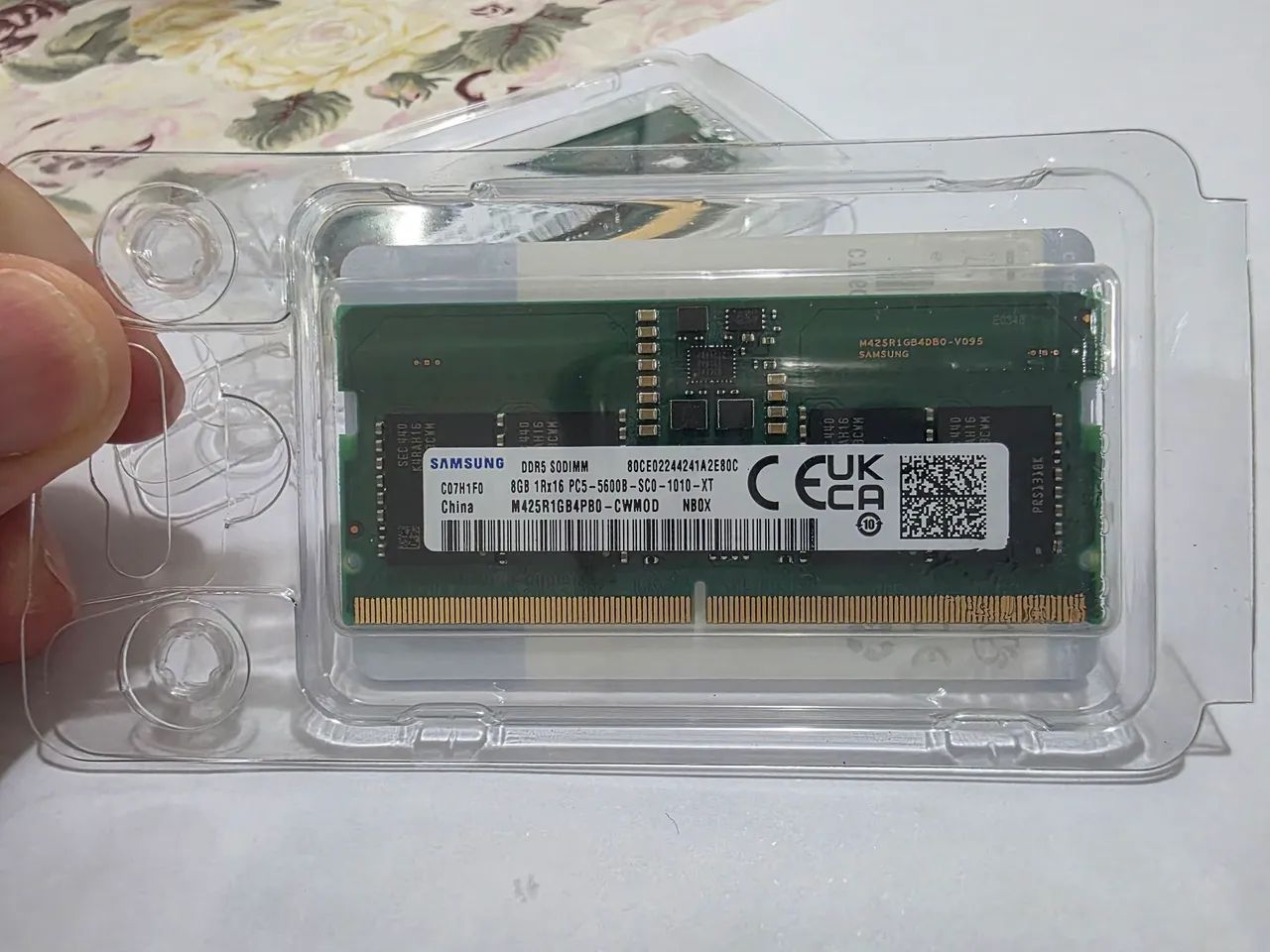 Memoria Samsung SODIMM DDR5 16gb 5600mhz (2R - 8GB) - Memória RAM