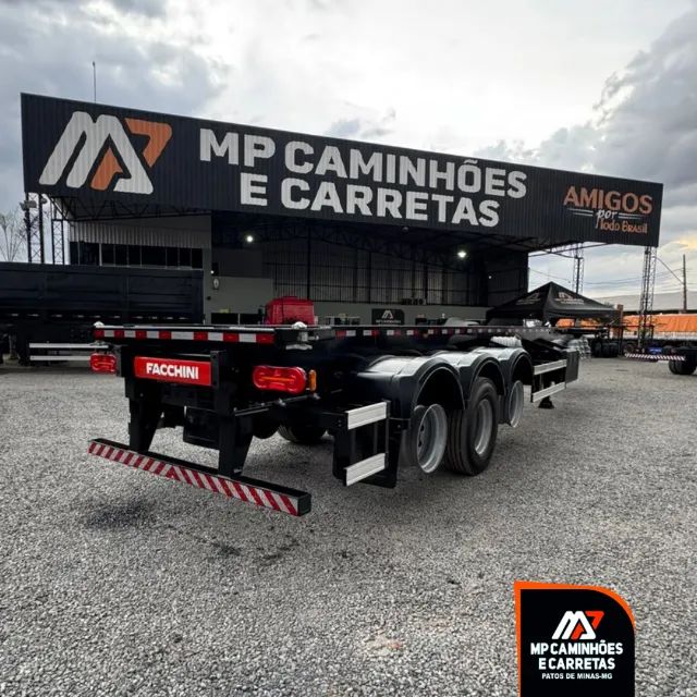 Carreta Bug Porta Container Facchini 0km