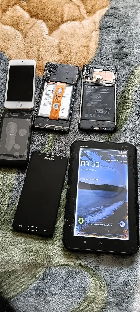 Tablet e celular! Retirada de peças...,leia por gentileza a descrição.  - Foto 2