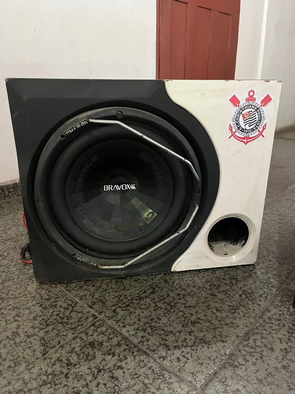Subwoofer Bravox + Potência Taramps + voltímetro  - Foto 3