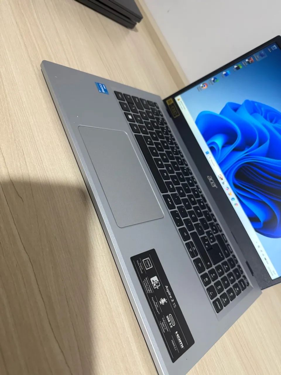Vendo notebook Acer core i3 de 12a geração  - Foto 5