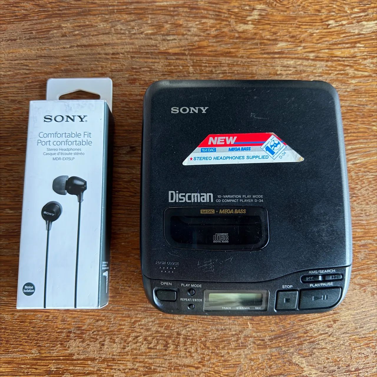 Discman Sony D-34