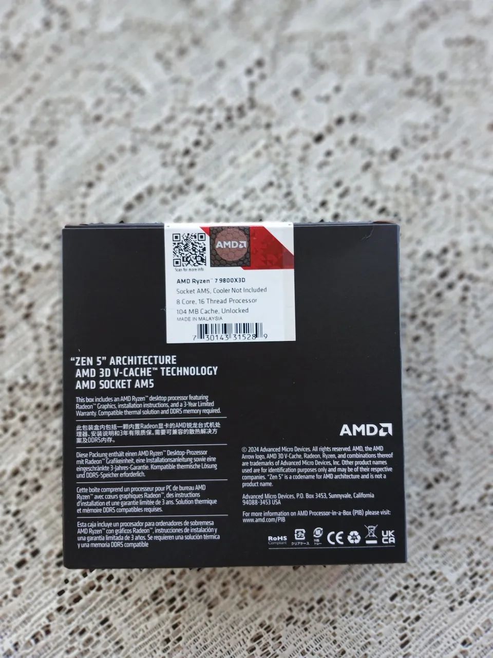 Ryzen 7 9800x3d  - Foto 2