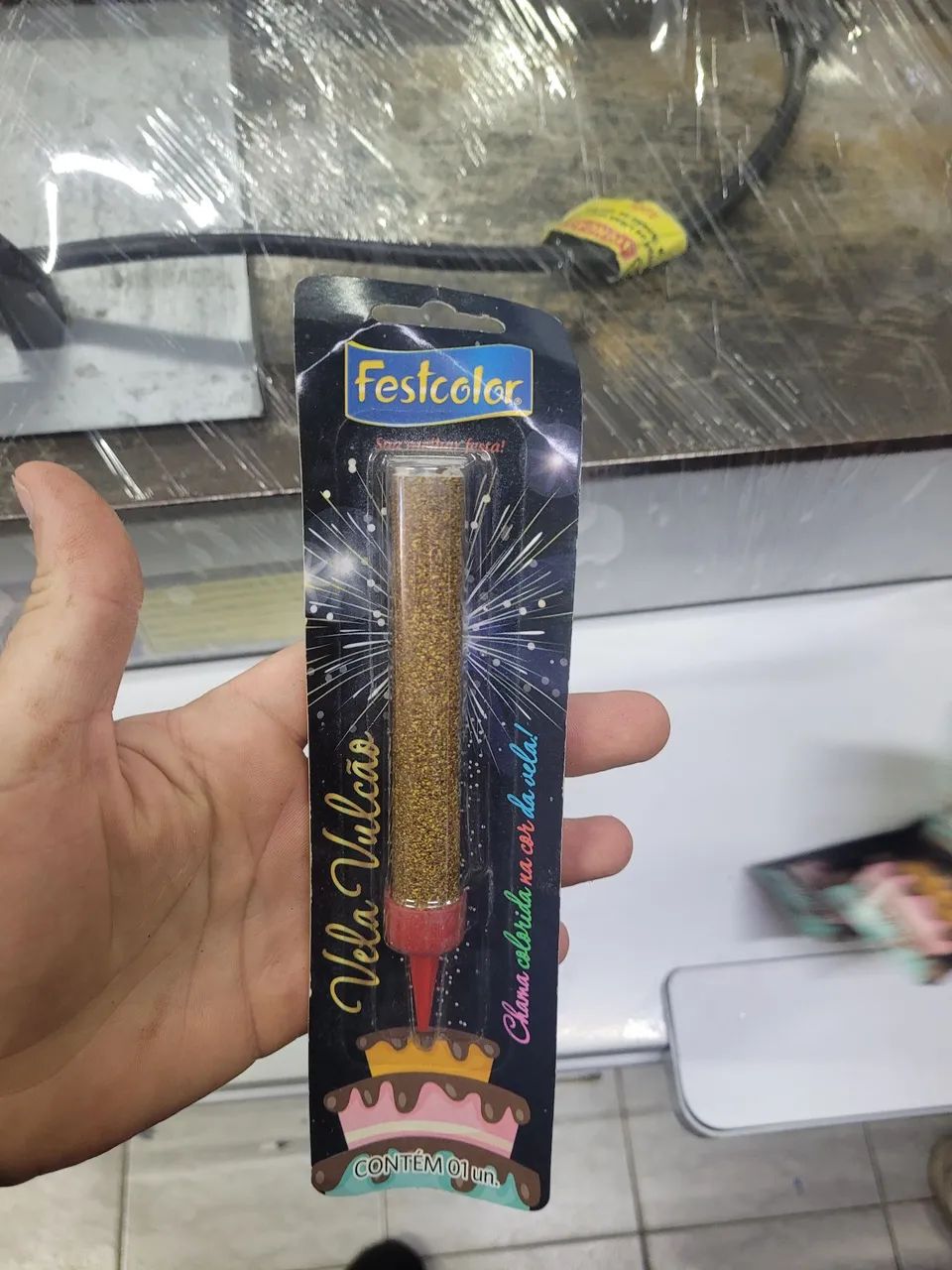 Vela de aniversário 