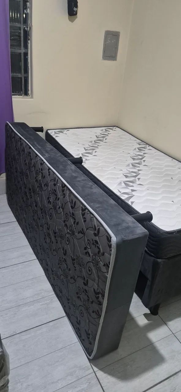 Cama box solteiro conjugado  - Foto 4