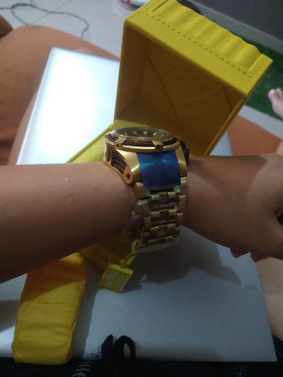 RELÓGIO INVICTA RESERVE BOLT ZEUS SKELETON NOVO - Foto 4