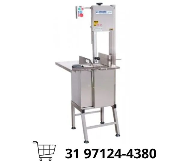 Serra Fita com Pé Beccaro Inox Bivolt