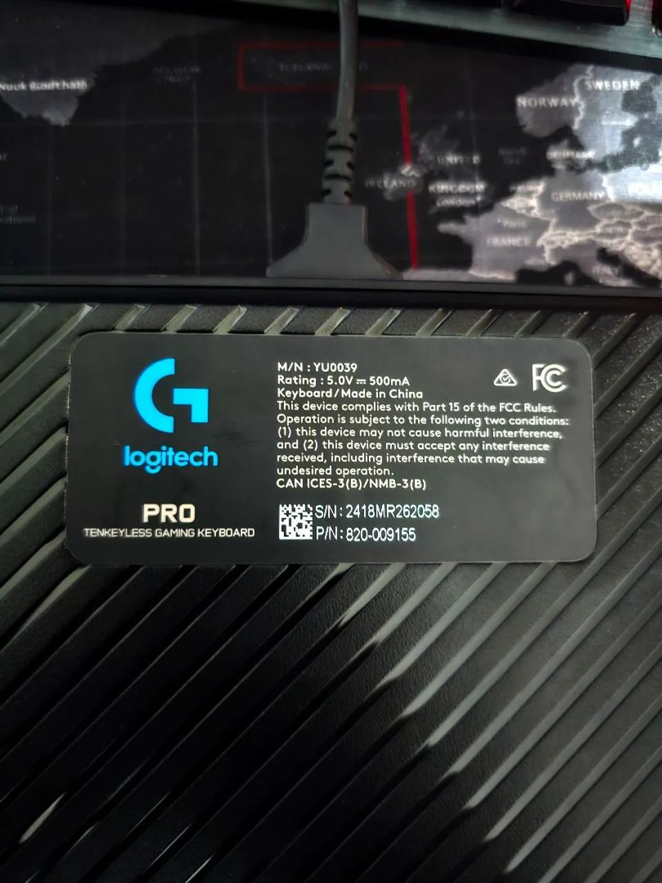 Teclado Logitech G PRO TKL Seminovo - Foto 2