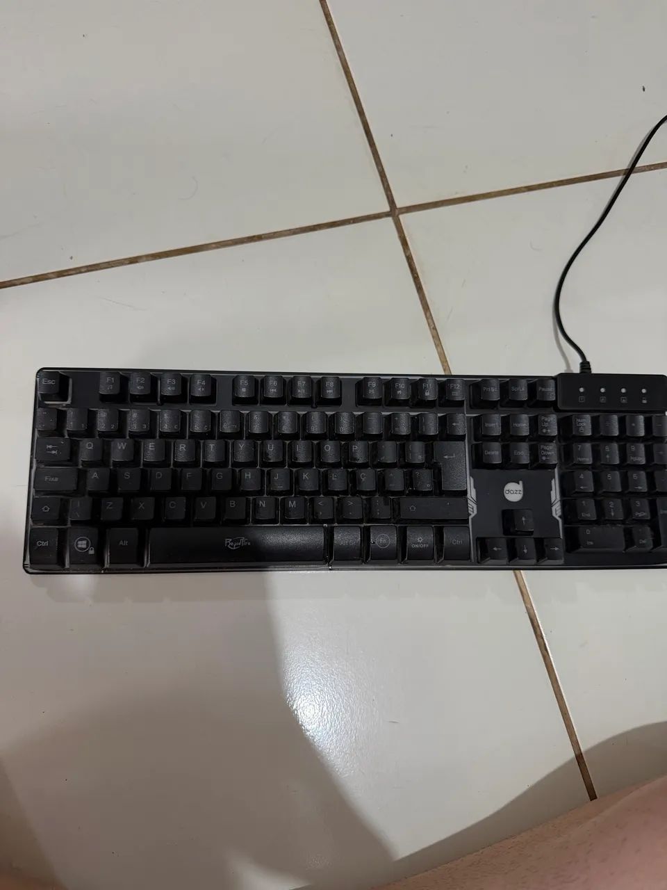 Teclado Gamer Dazz RapidFire