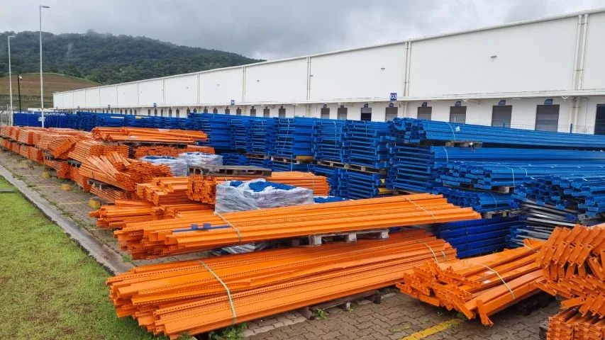 Porta Paletes usados 10 metros de altura parcelado no cartão  - Foto 4