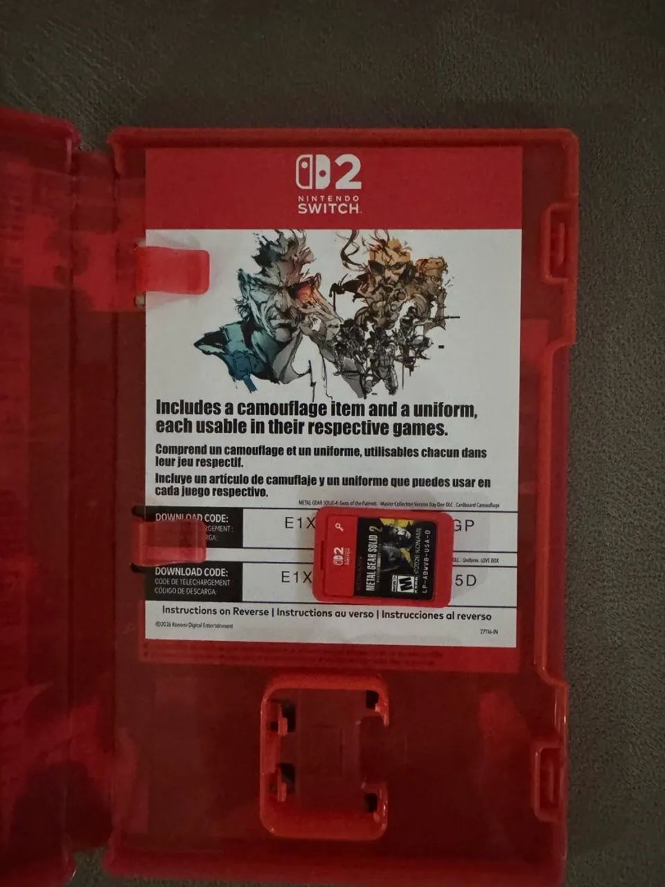 Metal Gear Solid: Master Collection Vol. 2 - Nintendo Switch 2 - Foto 5