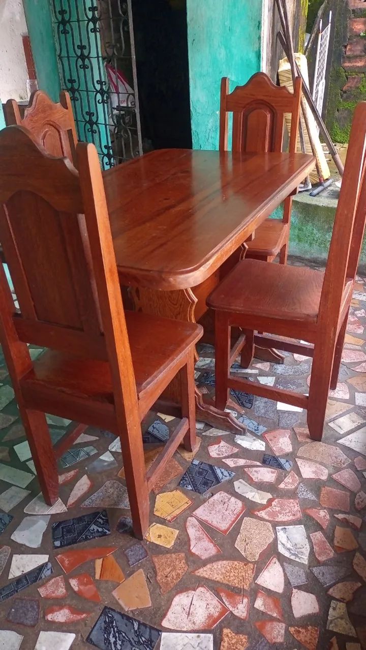 Mesa de jantar com 4 cadeiras - Foto 3