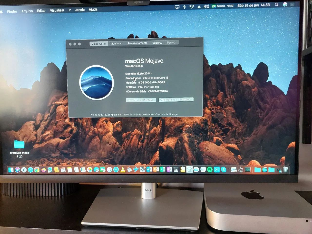 Apple Mac Mini 2014 8GB 1TB - Computadores e Desktops - Flamengo