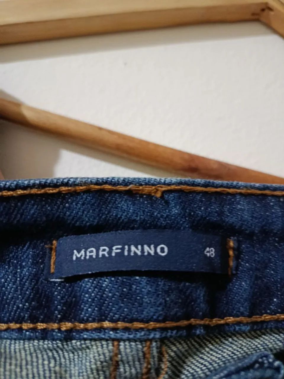 Calça jeans escura da marca marciano. Número 48 - Foto 3