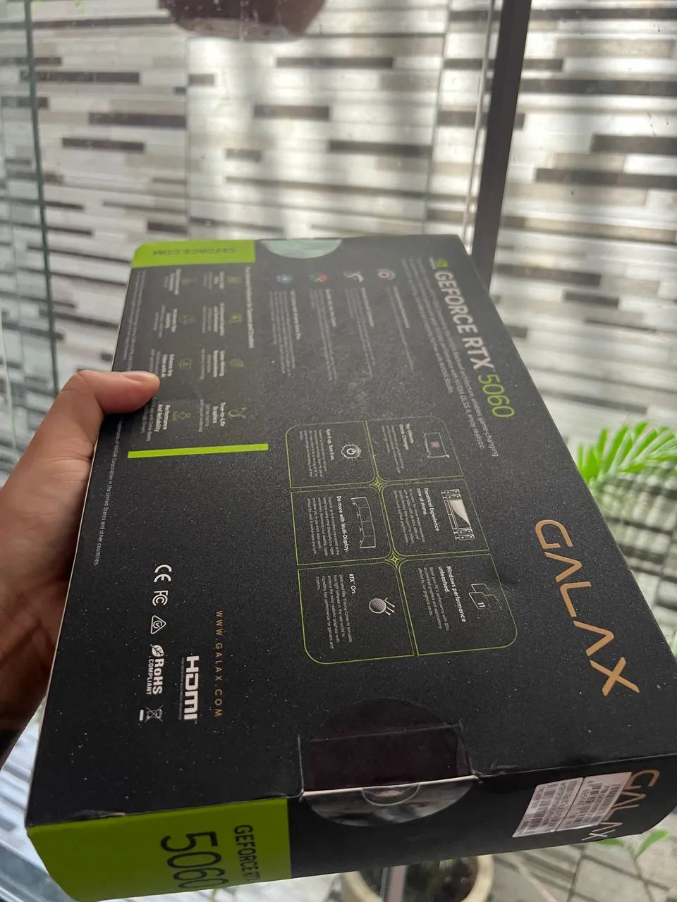Rtx 5060 galax nova lacrada com rgb  - Foto 2