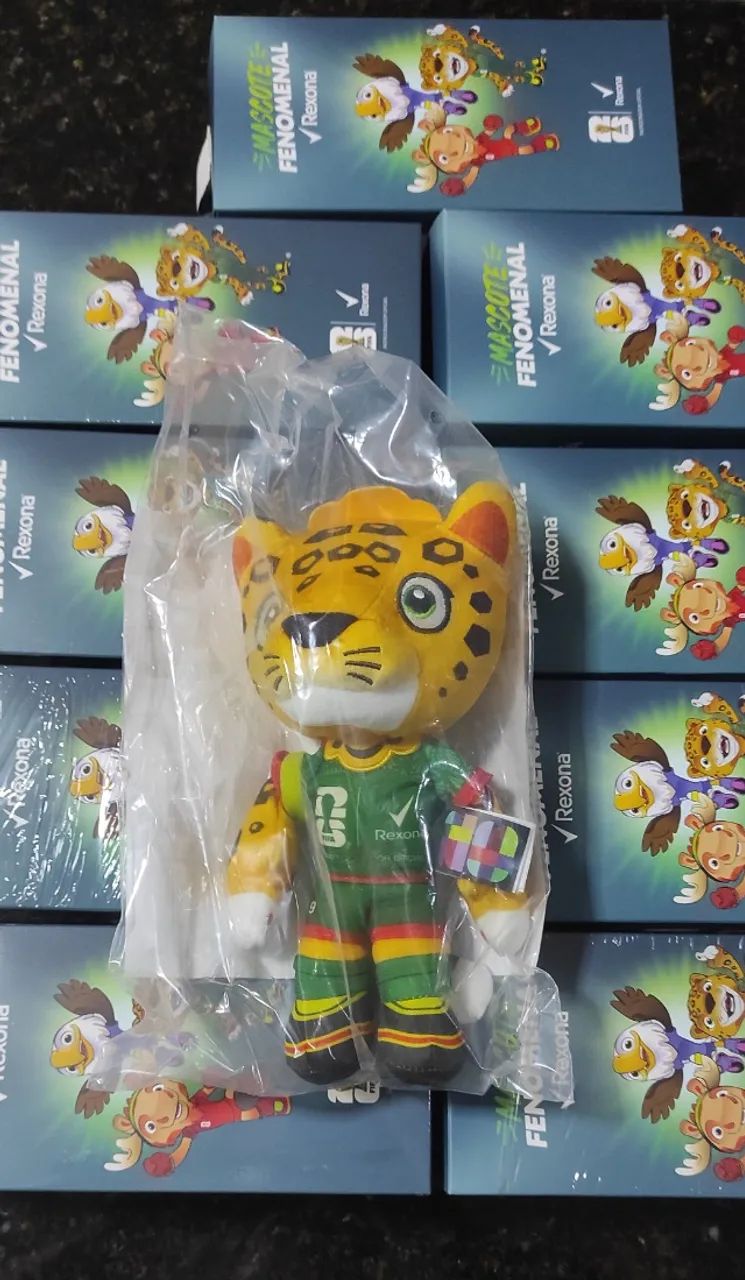 Mascote Rexona Copa 2026 - Zayu