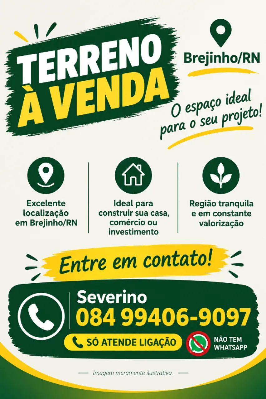 Terreno em Brejinho/ VALOR A COMBINAR.