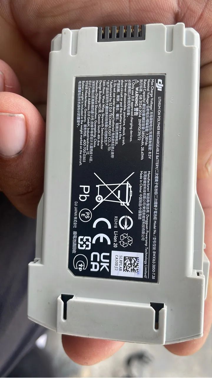 Bateria plus do mini 03 