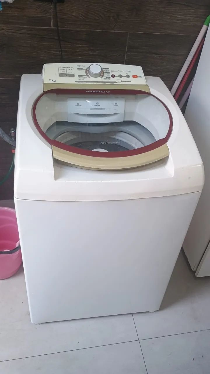 Máquina de Lavar Brastemp 11kg - Funcionando Perfeitamente - R$ 600,00 - Foto 4