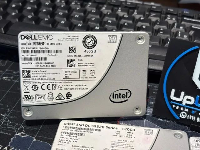 SSD INTEL ORIGINAL 480GB | DATA CENTER | EMPRESARIAL | 100% TESTADO | PC Notebooks desktop - Foto 2