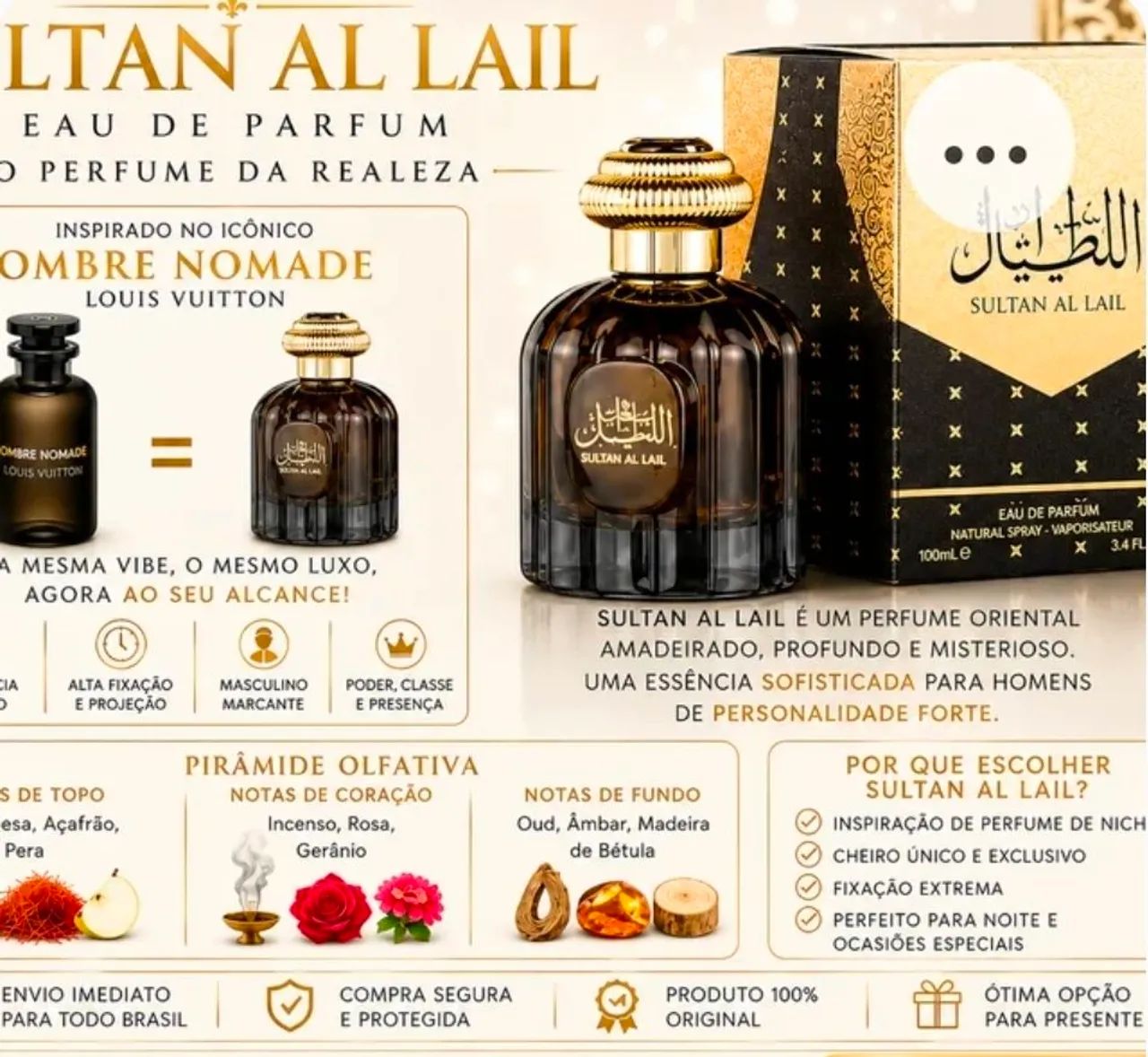 Perfume arabe sultan