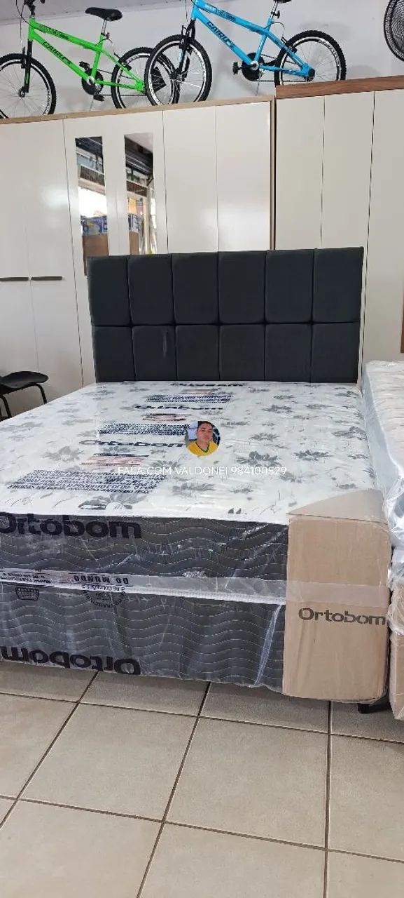 ?CAMA CASAL ORTOBOM ESPUMA D28 ?CHAMA NO WHATSAPP *29? - Foto 3