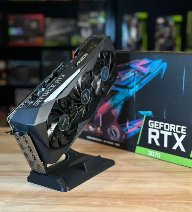 Placa de Video Rtx 3070 8gb Aorus Com display - pronta entrega (Loja Física) - Foto 3