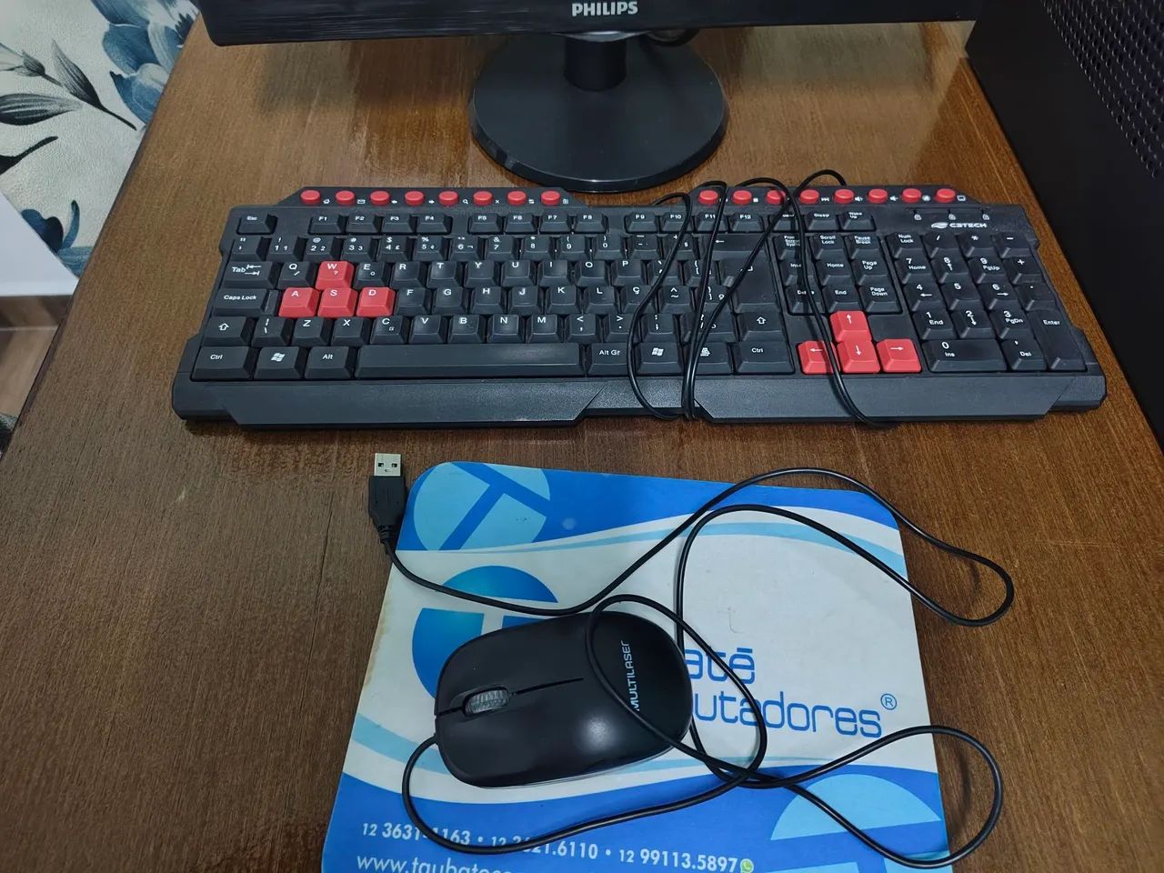 Vendo computador, mouse, teclado e adaptador UBS LAN  - Foto 4