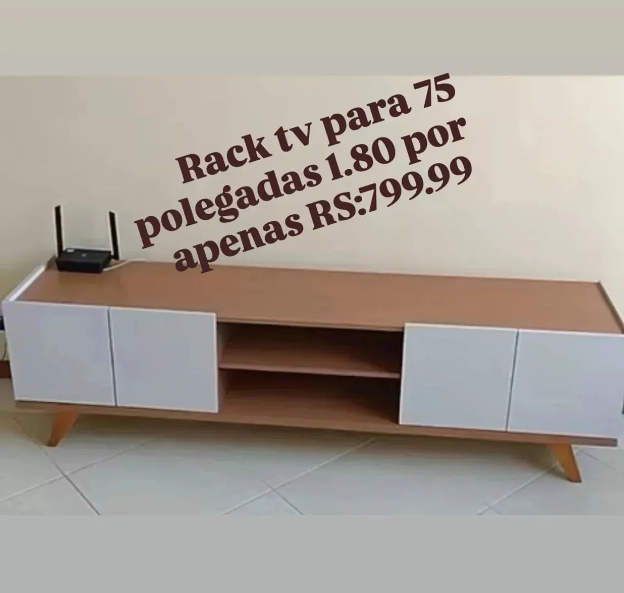 Rack para 70 polegadas retro 