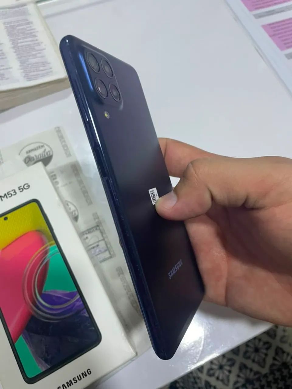 Smartphone Samsung M53 128GB 5G - Foto 4