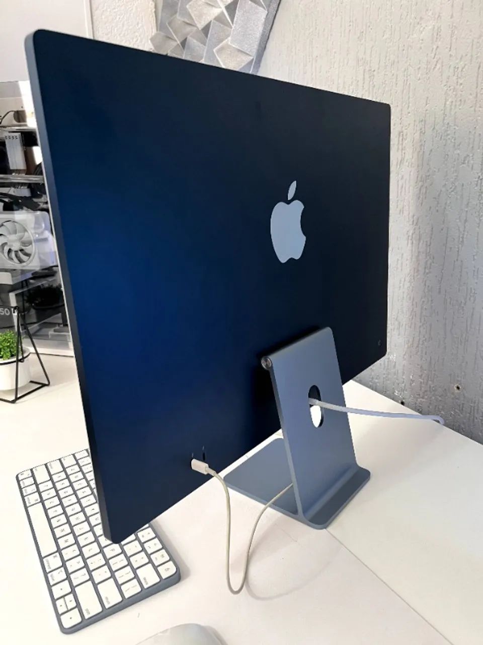 Imac M1 Azul 2021 Perfeito - Foto 2