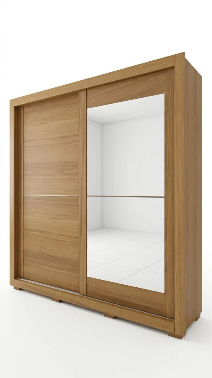 Guarda-Roupa Casal com espelho 