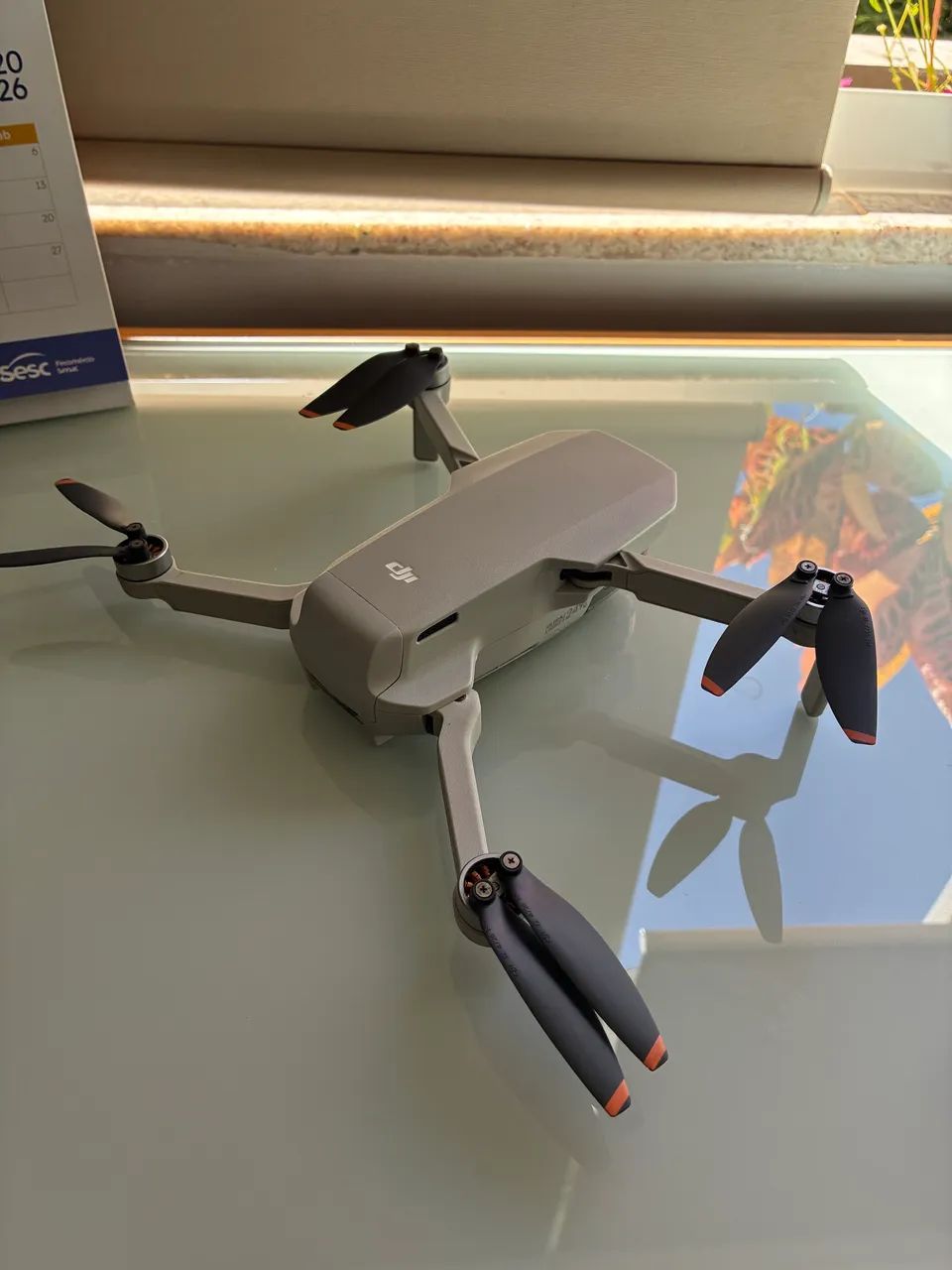 Drone Dji Mini 2 impecável pouco uso  - Foto 2