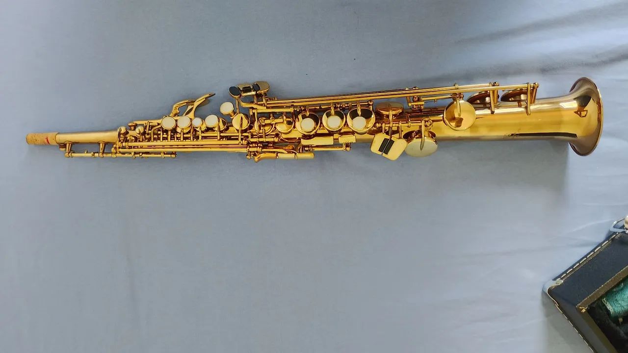 Sax soprano Júpiter 747 tudel inteirisso original - Instrumentos