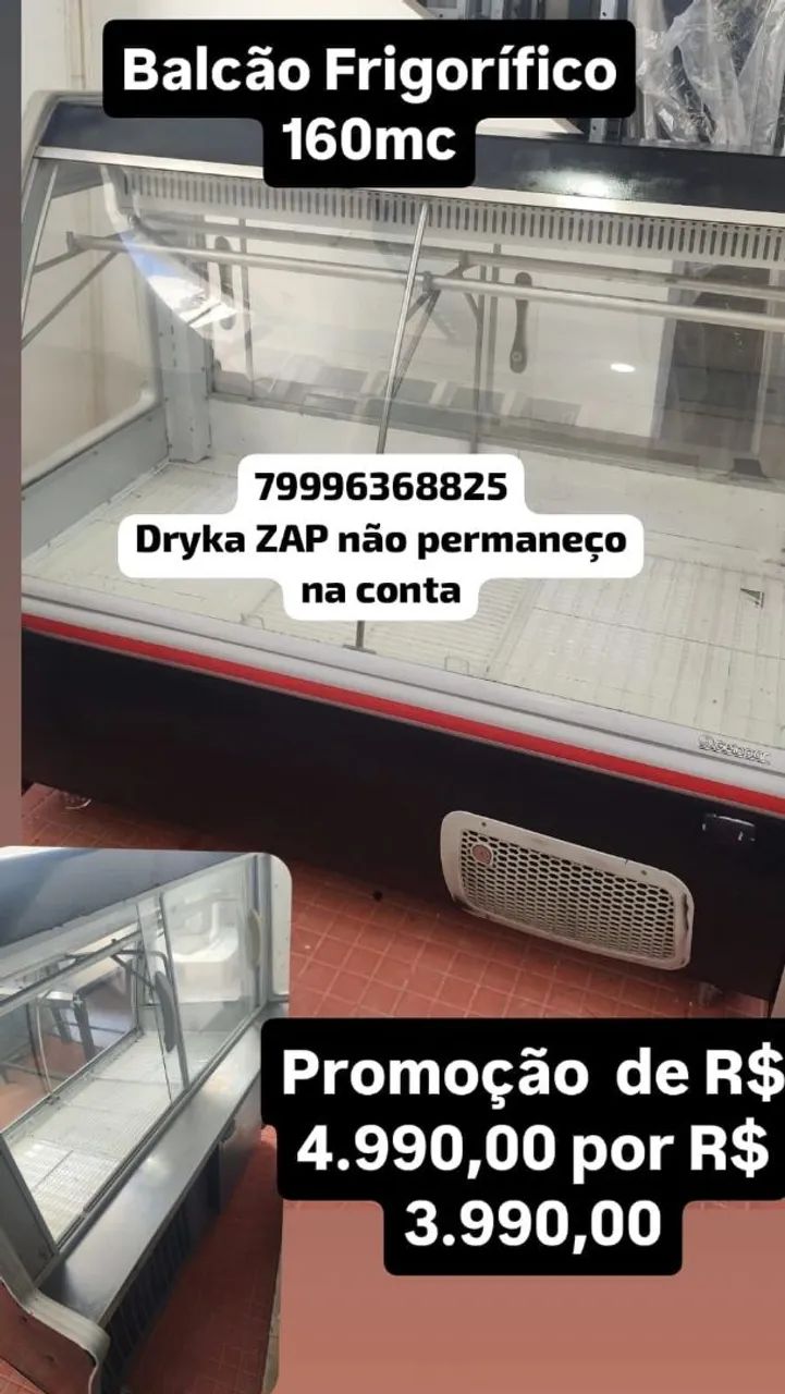 Balcão expositor frigorífico 