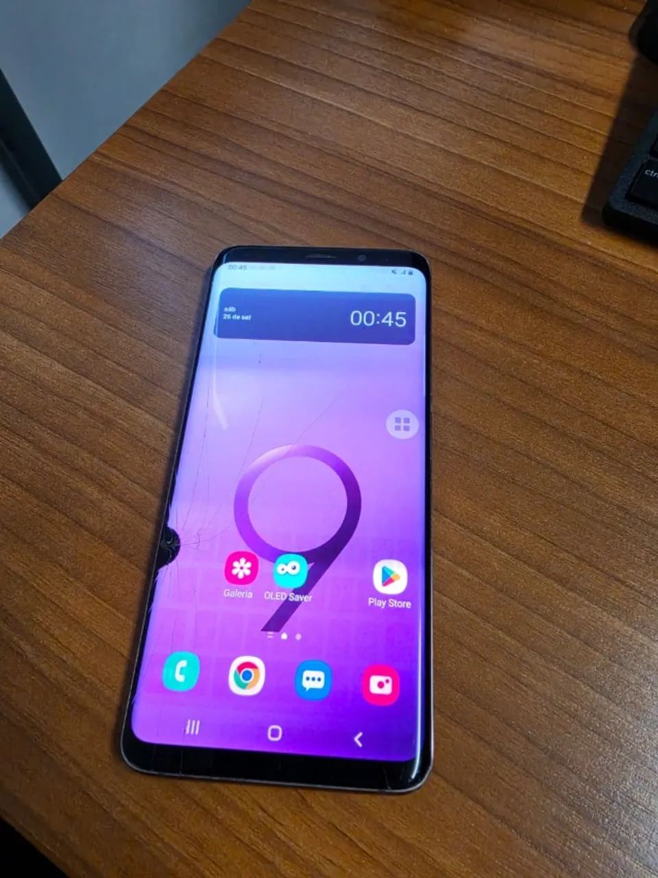 Galaxy S9 Plus - Com avarias na tela