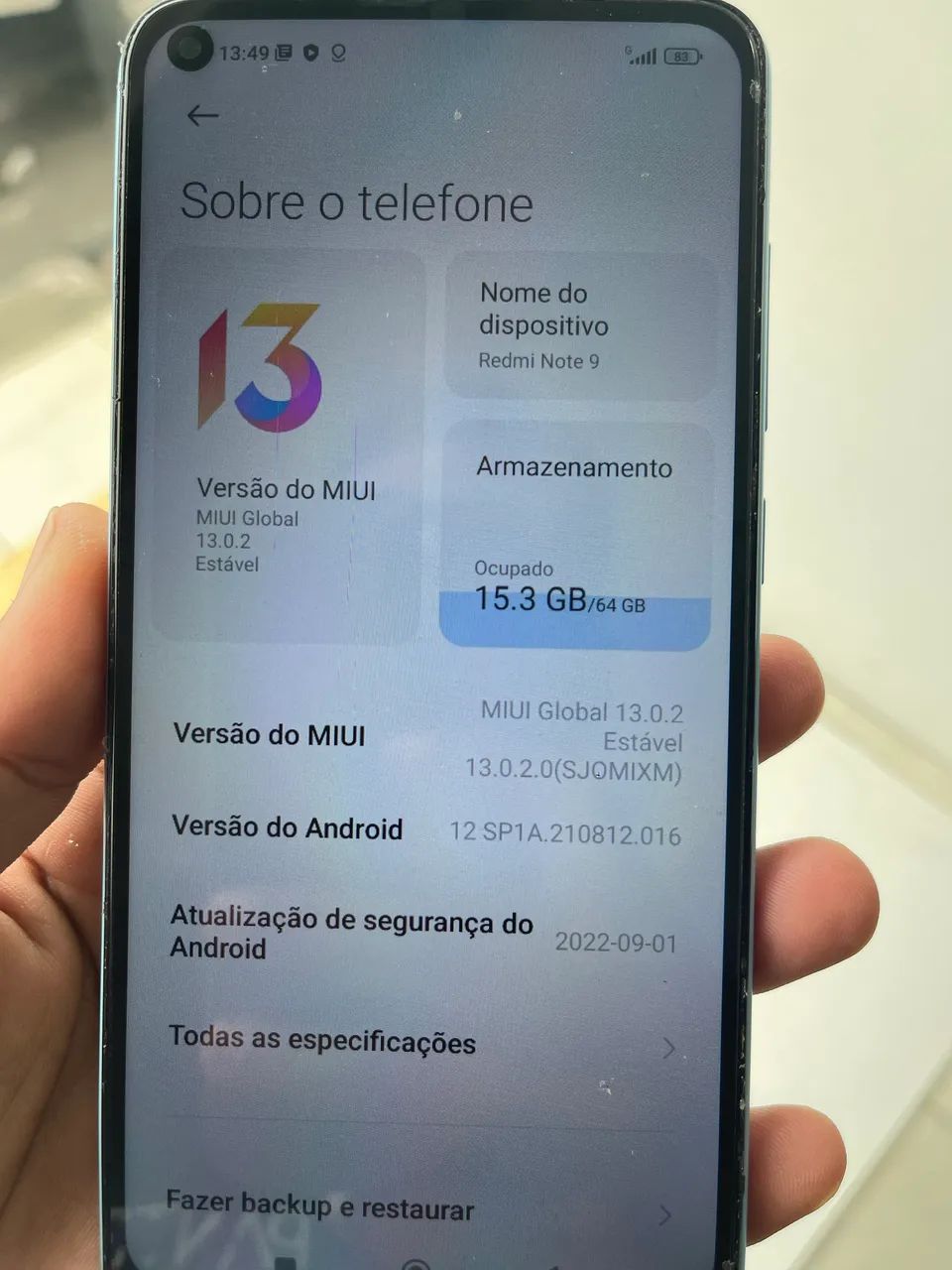 Redmi Note 9 - Foto 4