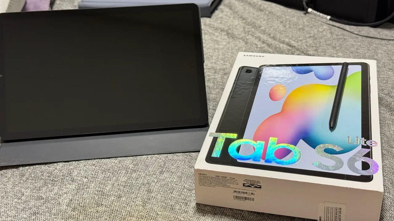 ? SAMSUNG GALAXY TAB S6 LITE + S PEN + ACESSÓRIOS - Foto 5
