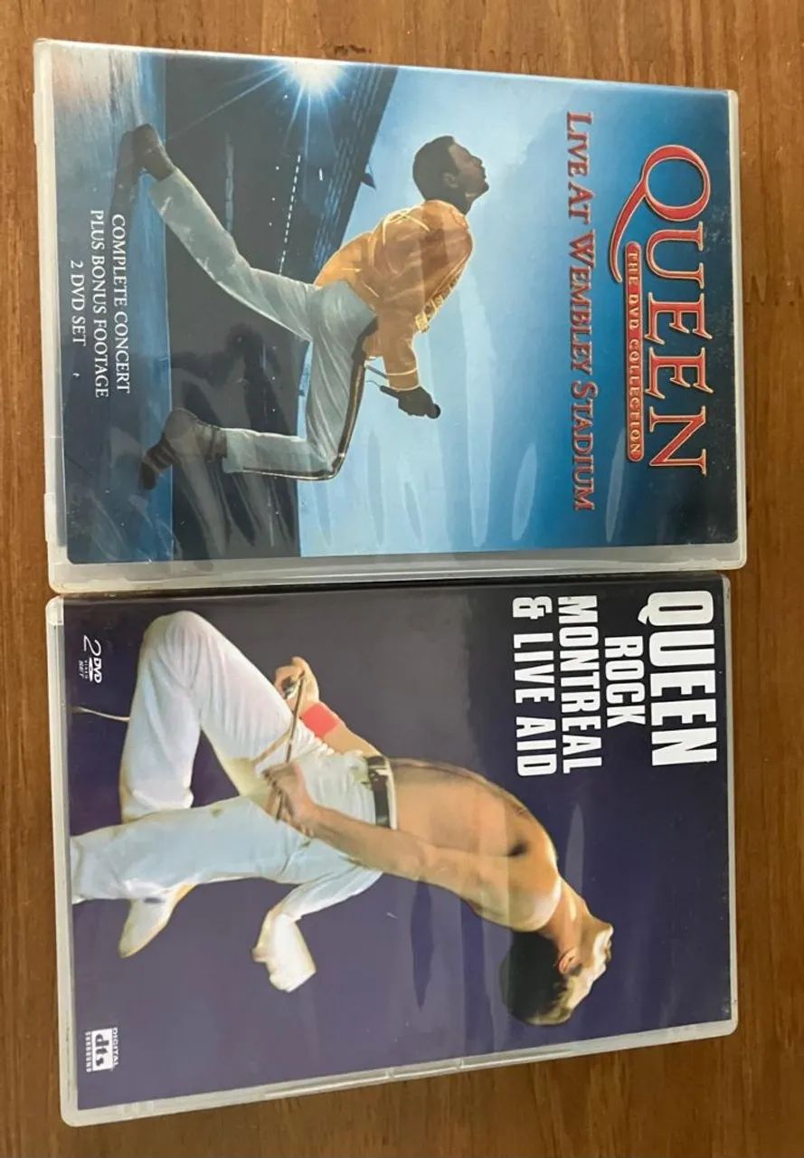 DVDs do Queen